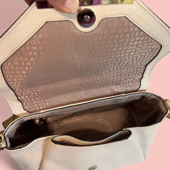 Kate Spade ♠️ Leather Satchel - Picture 5 of 11